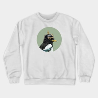 Yellow-billed magpie Crewneck Sweatshirt